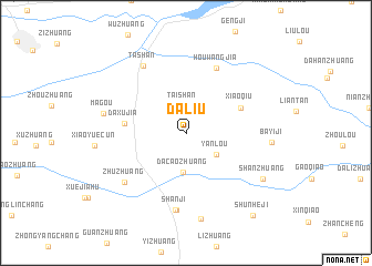 map of Daliu