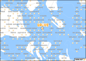 map of Dalive