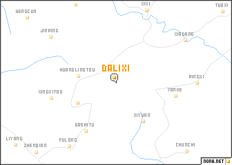 map of Dalixi