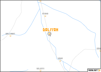 map of Dāliyah