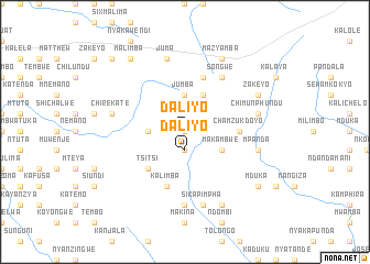 map of Daliyo
