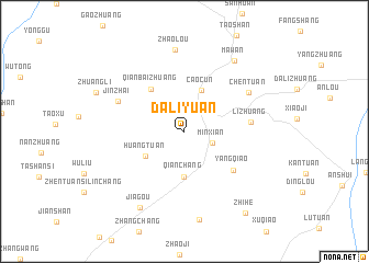 map of Daliyuan