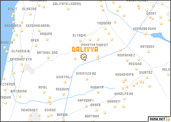 map of Daliyya