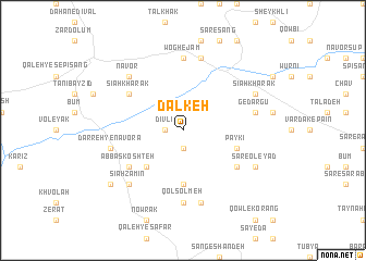 map of Dalkeh