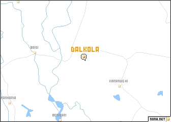 map of Dālkola