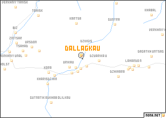 map of Dallagkau