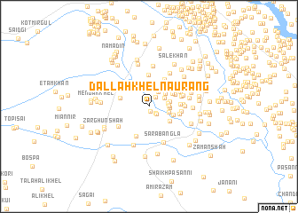 map of Dallāh Khel Naurang