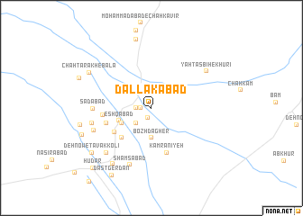 map of Dallākābād