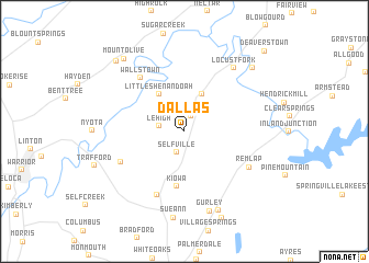 map of Dallas