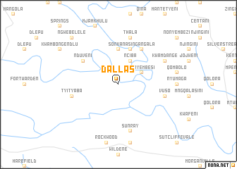 map of Dallas