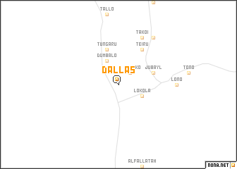 map of Dallas