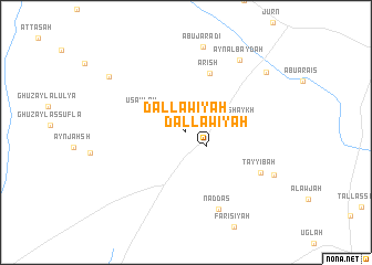 map of Dallāwīyah