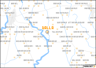 map of Dalla