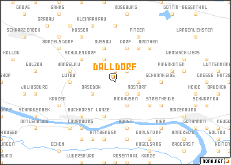 map of Dalldorf