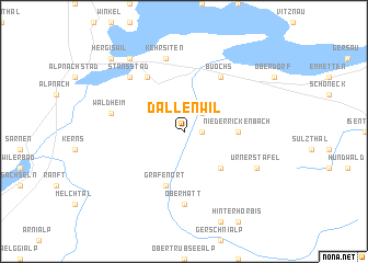 map of Dallenwil