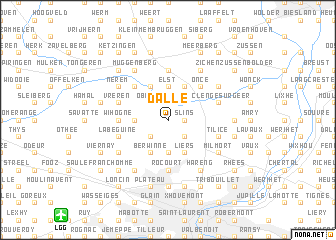 map of Dalle