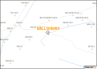 map of Dallıkavak