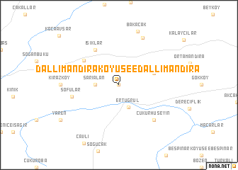 map of Dallımandıra Köyü see Dallımandıra