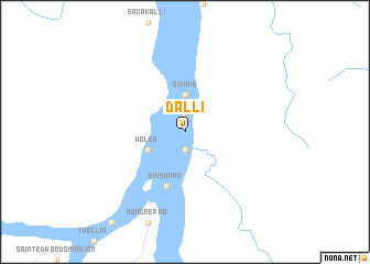 map of Dalli