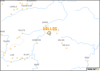 map of Dallog