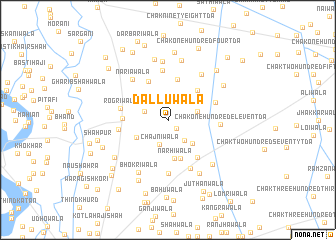 map of Dallūwāla