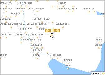 map of Dalmao