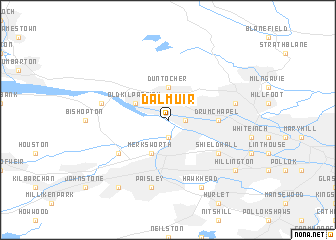 map of Dalmuir