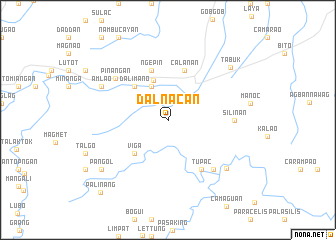 map of Dalnacan