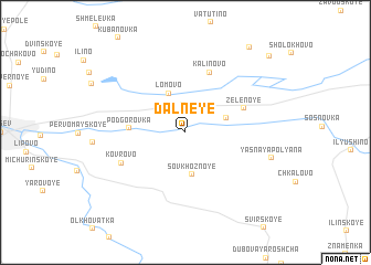 map of Dal\