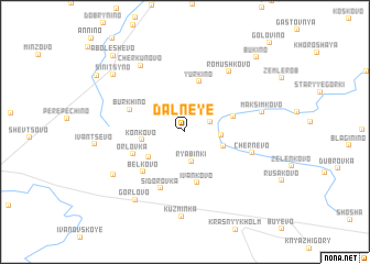 map of Dal\