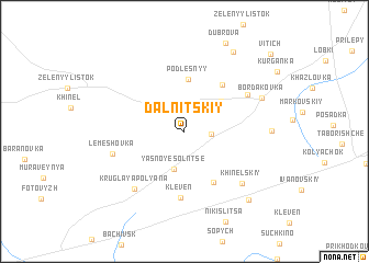 map of Dal\