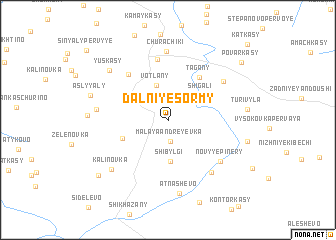 map of Dal\