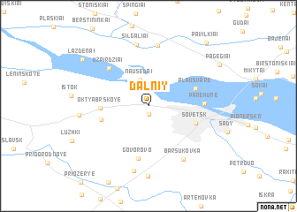 map of Dal\