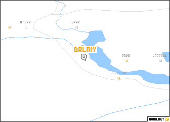 map of Dal\