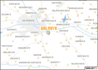 map of Dal\