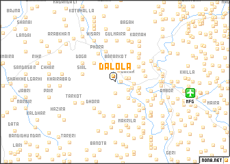 map of Dalola