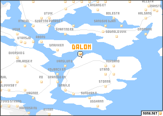 map of Dalom