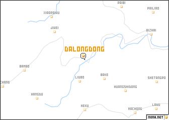 map of Dalongdong