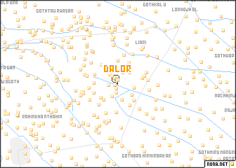 map of Dalor