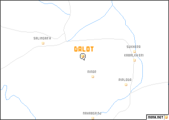 map of Dalot