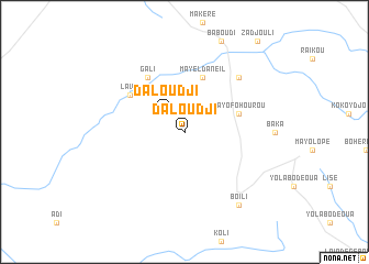 map of Daloudji