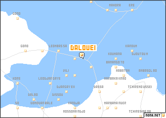 map of Daloueï