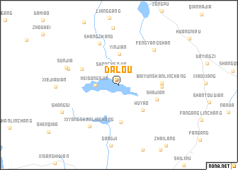 map of Dalou