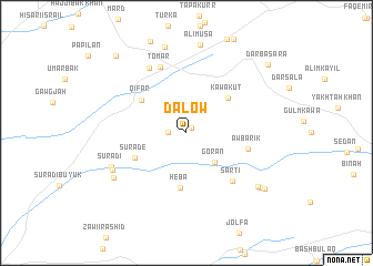 map of Dalow