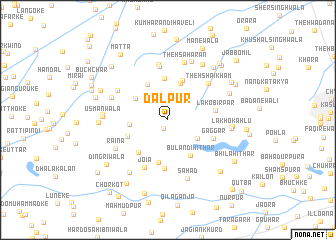 map of Dālpur