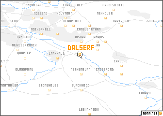 map of Dalserf