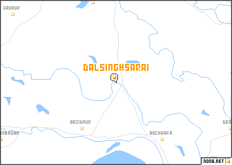 map of Dalsingh Sarai