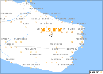 map of Dalslunde
