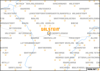 map of Dalstein