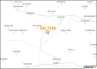 map of Daltepe